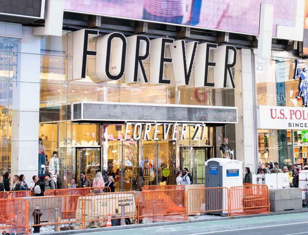 【品牌资讯】Forever 21重返英国和欧洲市场 开设新的在线商店