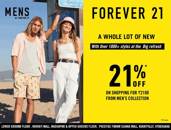 【品牌快讯】Forever 21母公司估值达127亿美元，将收购新品牌