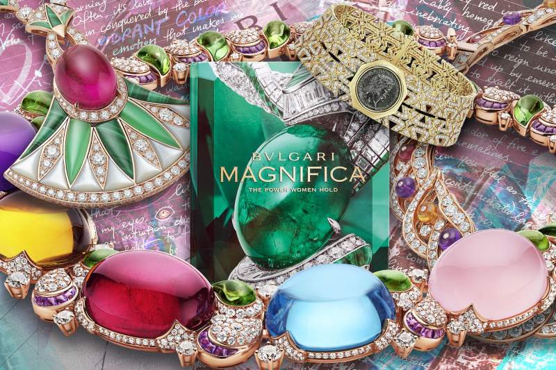 【品牌资讯】BVLGARI 发布新书《BVLGARI Magnifica：The Power Woman Hold》