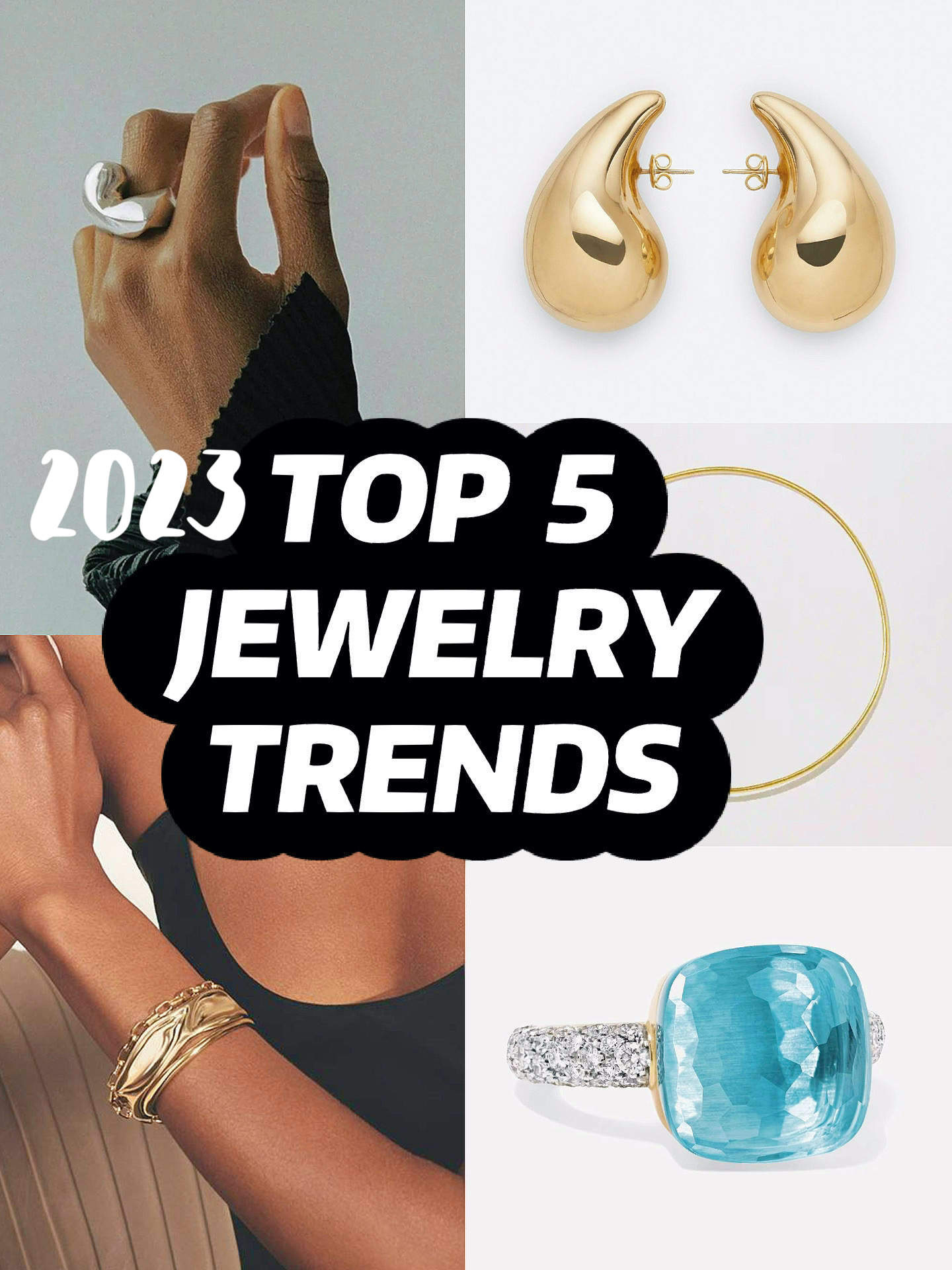 【流行趋势】2023 Jewelry Trends 珠宝首饰五大流行回归趋势